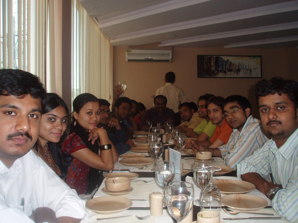 Lunch with FIMT Physiotherapists